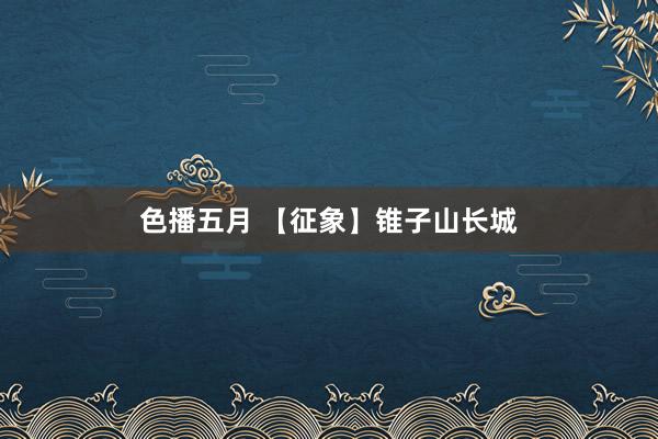 色播五月 【征象】锥子山长城